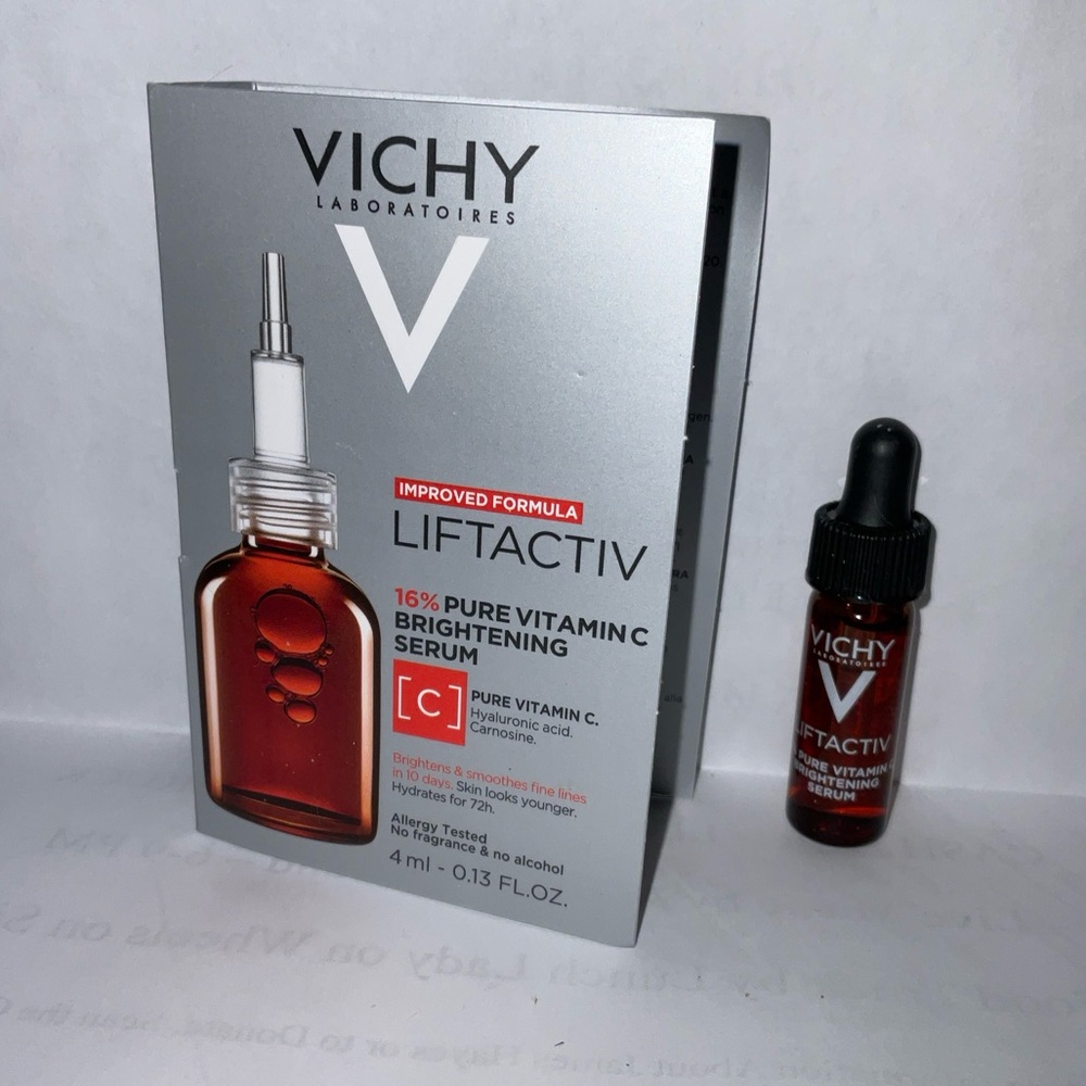 VICHY LIFTACTIV 16% Vitamin C Serum Travel .13 oz New On Card